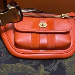 Orange coach Fanny pack ! Brand new !